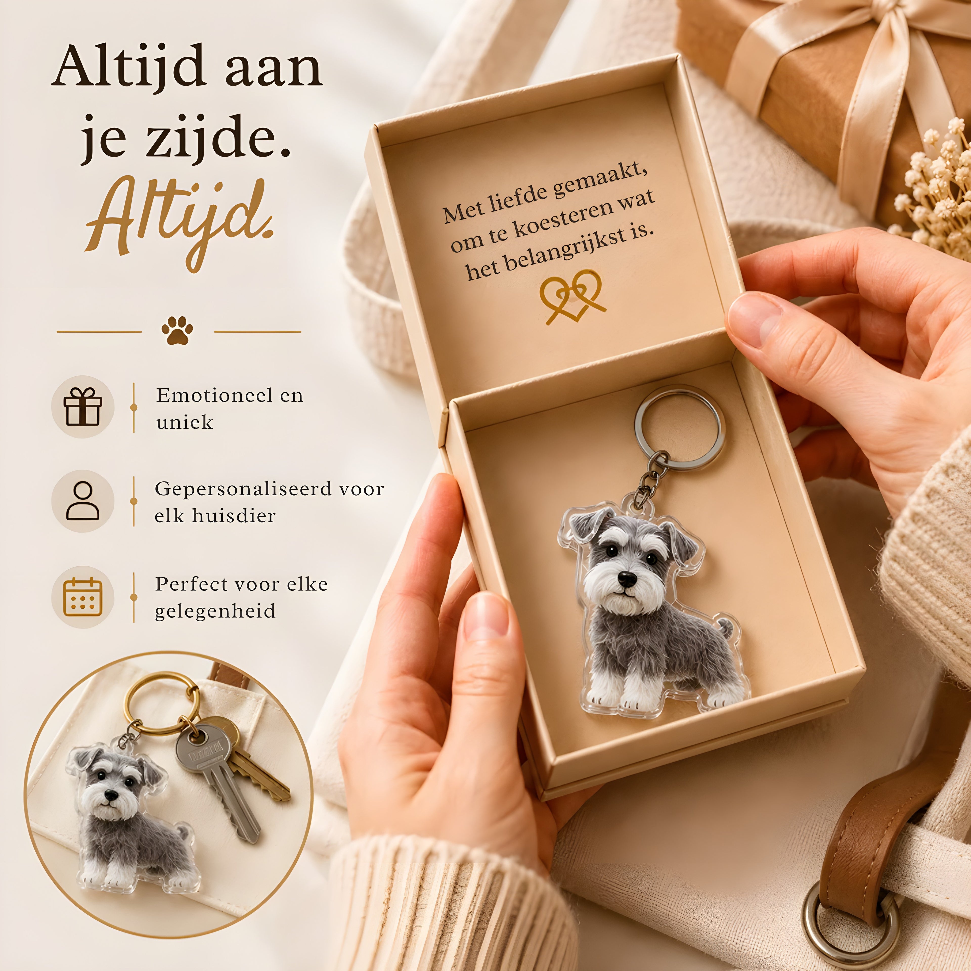 Dogs Forever Keychain